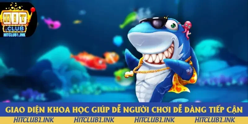 Giao diện khoa học giúp dễ người chơi dễ dàng tiếp cận